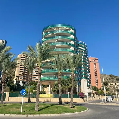 Elegant 2-bedroom In Benidorm With Private Pool And Scenic Garden Views